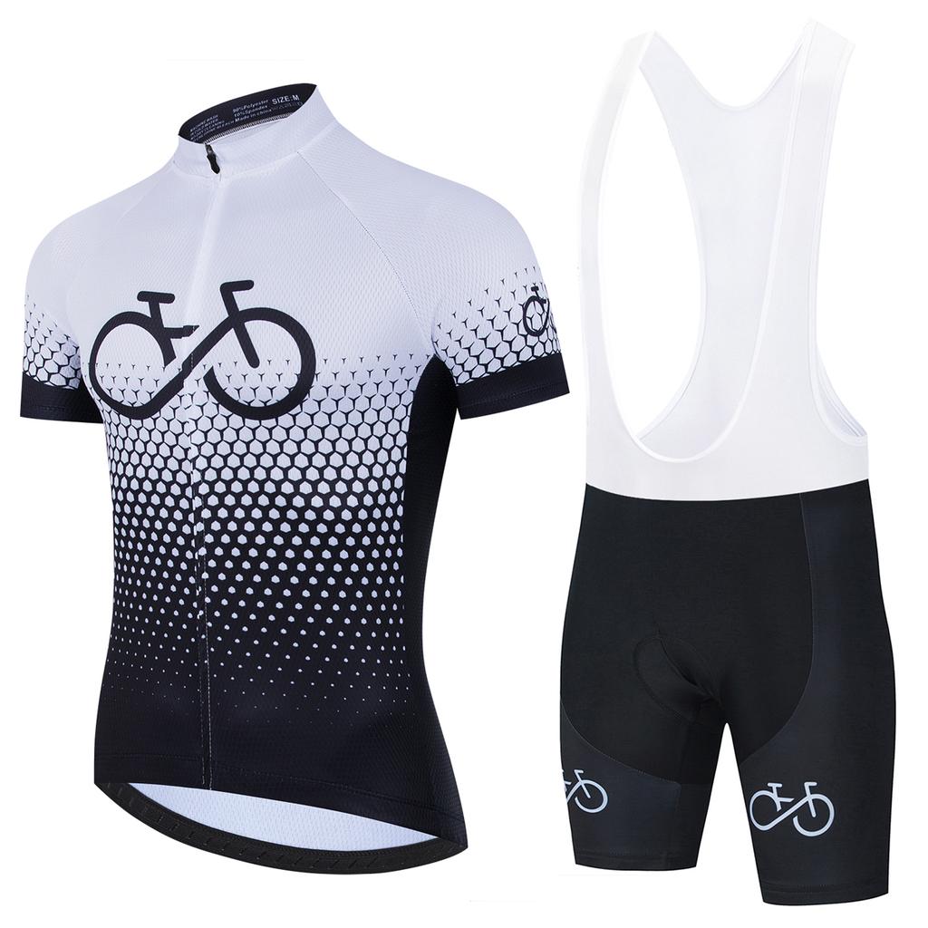 2026 New Men Summer Short Sleeve Set Breathable Racing Sport MTB Bicycle Clothes Outdoor Bike Uniform  2026 Breathable Cycling Suit Set