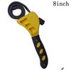 Multifunctional Adjustable Rubber Belt Wrench Heavy Universal Strap Spanner Oil Filter Remover Tool Car Repair Bottle Opener