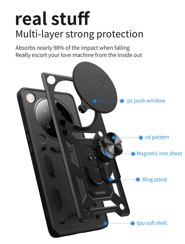 Armor Case For Infinix Zero 40 30 5G 2023 Infinix GT 30 50 20 Pro GT50 GT20 GT30 Pro Case Shockproof Phone Cover Fundas
