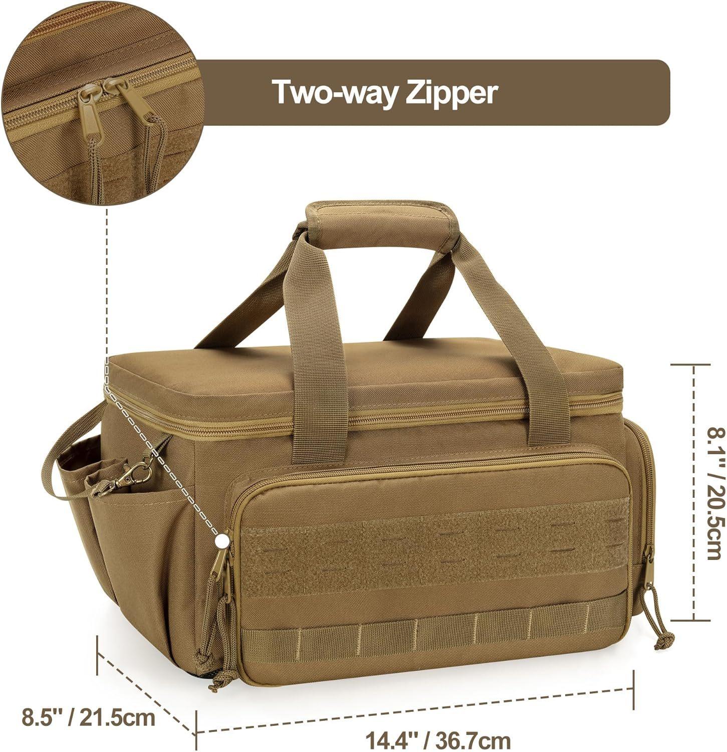 

Multifunctional 14inch Tool Bag Thickened Large Capacity Waterproofed Wear-Resistant Toolkit MultiPocket Electrician Storage Bag хаки