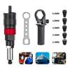 Electric Electric Drill Adapter Cordless Ing Tool Kit, Plug-in Tool 2.4mm/3.2mm/4.0mm/4.8mm/6.4mm