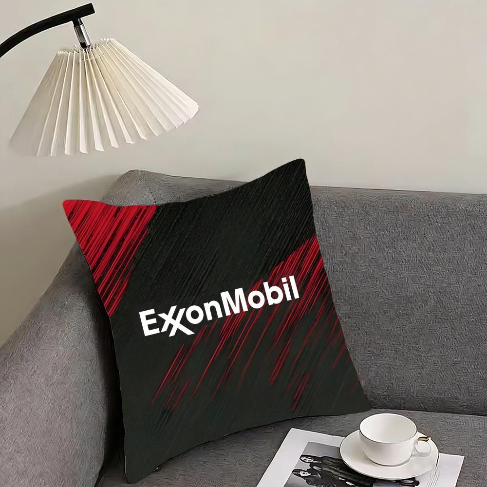 Luxury EExxonS MMobil Cushion Cover Pillowcase Ultra Soft Skin Friendly Fabric Cloud Like Comfort Concealed Zipper