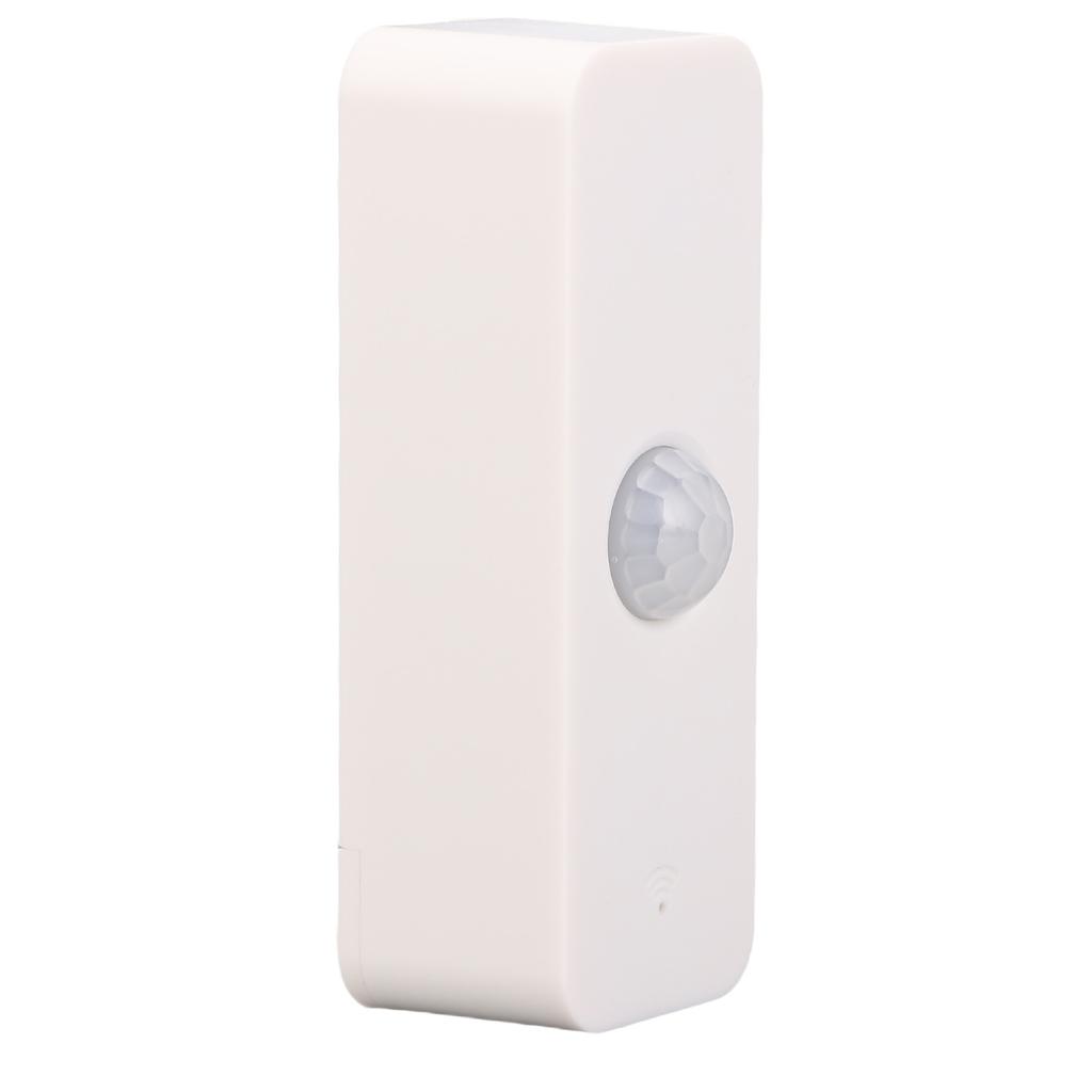 Smart Motion Sensor Compatible Wireless APP Remote Control Home Security System Motion Detector for Smart Lights and Home Automation ABS White 6m Ran