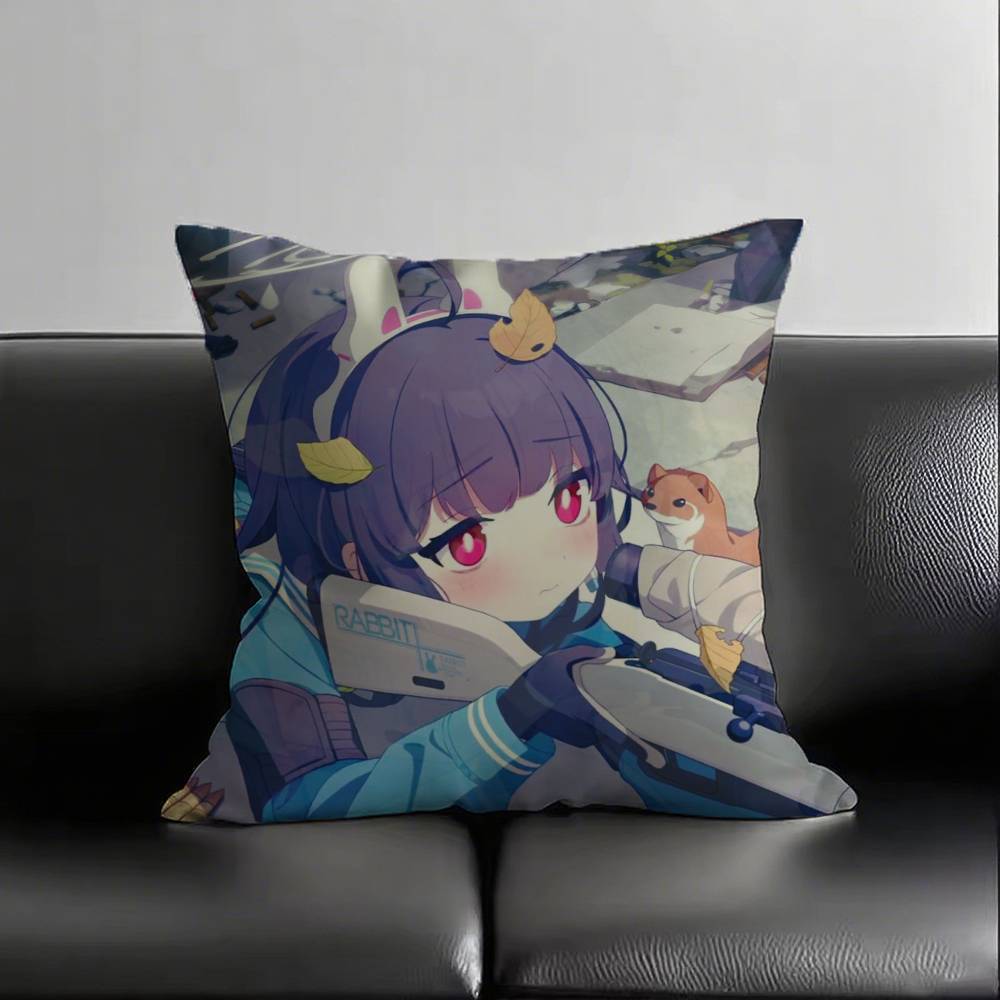 1pc Anime Blue Archive Kasumizawa Miyu Pillow Case Fashion Square Pillowcase Bedroom Sofa Room Ins Decoration Leisure