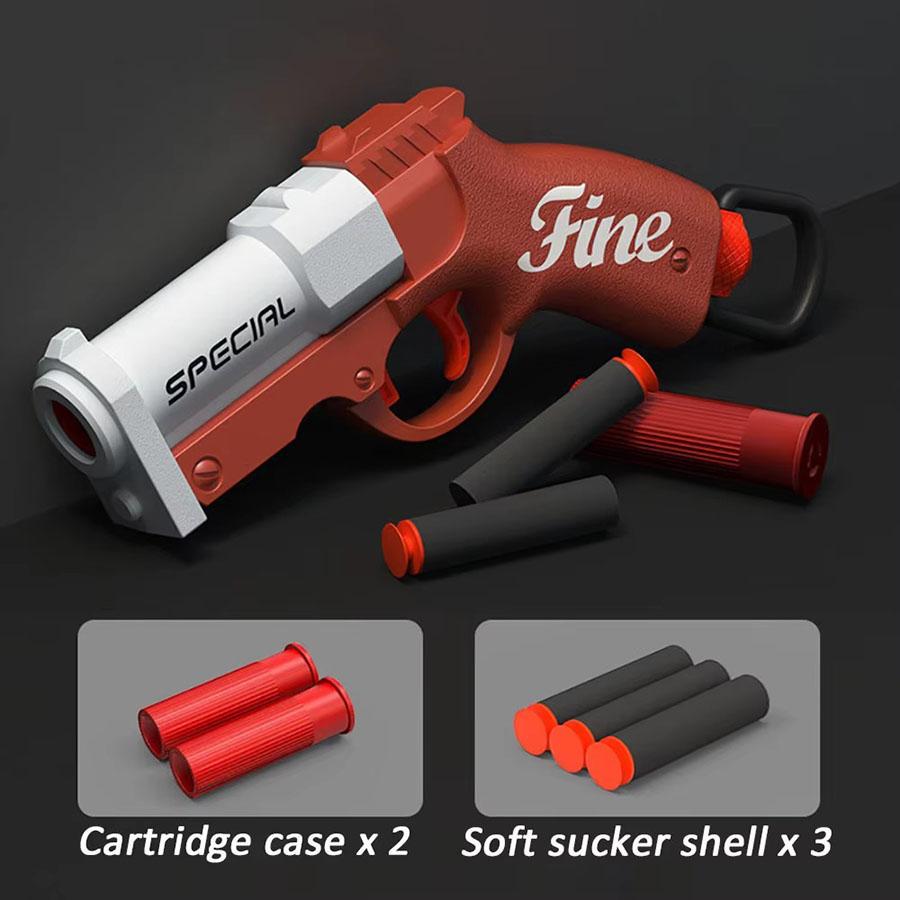 Compact size High-Quality S686 High-Quality Shell High-Quality Throwing High-Quality Soft High-Quality Bullet High-Quality Launcher High-Quality Toy