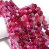High Polish 1 Strand Agate Beads 4/6/8/10/12mm Round Beads New Gemstone Beads  Jewelry Making