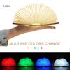Foldable USB-Charged LED Wooden Book Lamp - Perfect Holiday Corporate Gift