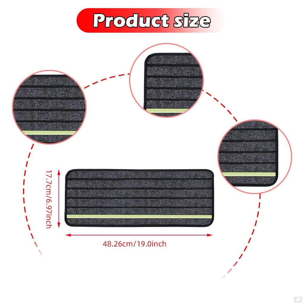 RV Step Cover Carpet Anti Slip Comfortable Easy to Clean Sturdy Accessory Installation Mat