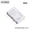 4P HF49FD Relay HF49FD-005 012 024 1H11 4Pin 5A Relays DC 5V 12V 24V HF49FD-005-1H11 HF49FD-012-1H11 HF49FD-024-1H11 Relays 5