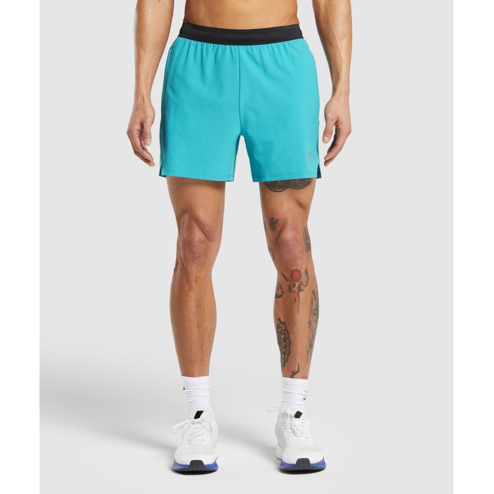 

Шорты GYMSHARK Speed ​​5 Искусственный бирюзовый A5A9B TBNF XS