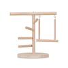 Bird Toys Parrot Station Stand Tree Branch Wooden Perch Playstand Cockatiel Gym Playground For Pet Bird Daily Playing Supplies