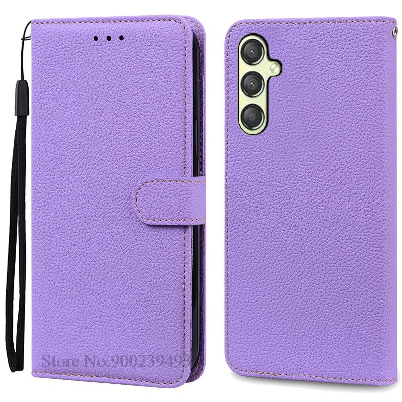 Για Samsung Galaxy A25 Θήκη Μαλακή Σιλικόνη Δερμάτινη Αναδιπλούμενη Θήκη Για Samsung A25 5G SM-A256B/DS Κάλυμμα Βιβλίο Πορτοφόλι Coque Θήκες Τηλεφώνου