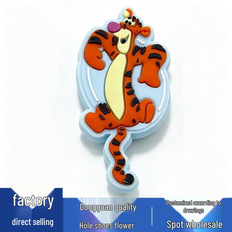 New Winnie the Pooh Flower PVC Shoe Charms for Crocs