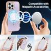 For iPhone 16 Pro Magnetic Case Electroplating Anti-Drop TPU+PC Phone Back Cover