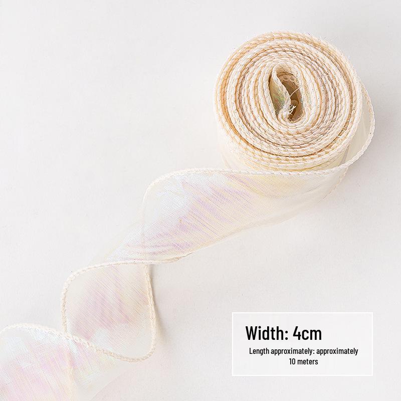 Elegant Fishtail Silk Ribbon for Cake and Bouquet Decoration