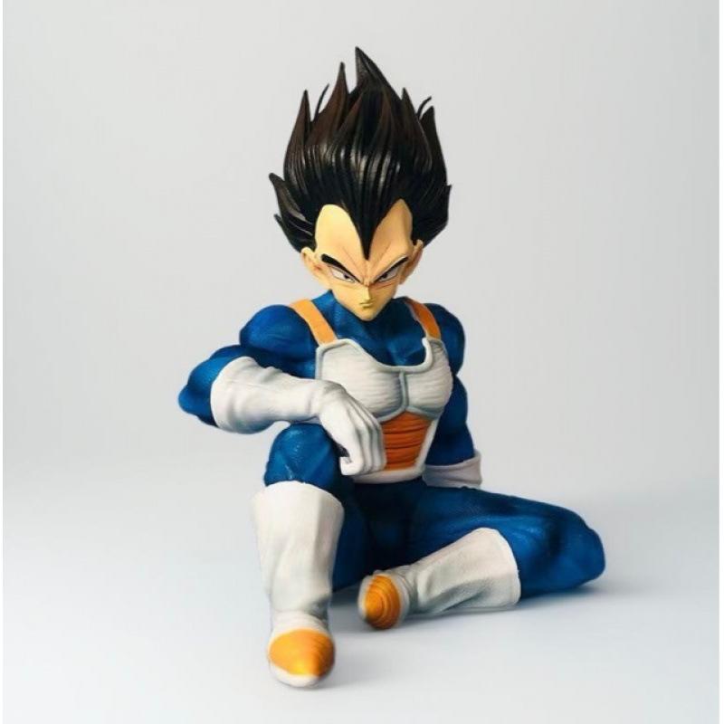 Dragon Ball Periphery, Saiyan Sitting Haughty Vegeta Figure, Animation Statue Model Car Desktop Ornament