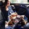 1pc Cute Cat Printing Lightweight Flannel Blanket, Comfortable and Warm Blanket, for Camping Sofa Bed and Couch Office, in All Seasons