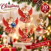 Flat Zodiac Sheep Ornament Acrylic Christmas Tree Ornament  Keychain Backpack Purse Decor