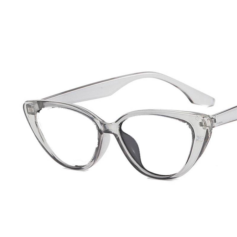 

Triangular Cat Eye Clear Lens Glasses Myopia Nerd Spectacles Degree -0.5 -1.0 -2.0 To -6.0 Hyperopia +0.5 To +6.0 Hyperopia plus6.0