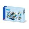 Hallisun Building Blocks Set: Cat Room Model, 3D Puzzle Toy, Miniature House, Mini Size, Brick Blocks, for Adults and Children (8+), Boys and Girls, C