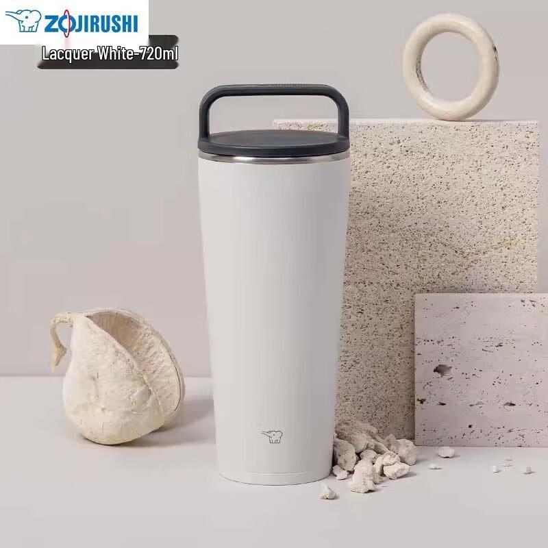 Zojirushi Stainless Steel Insulated Wide Mouth Tumbler with Handle