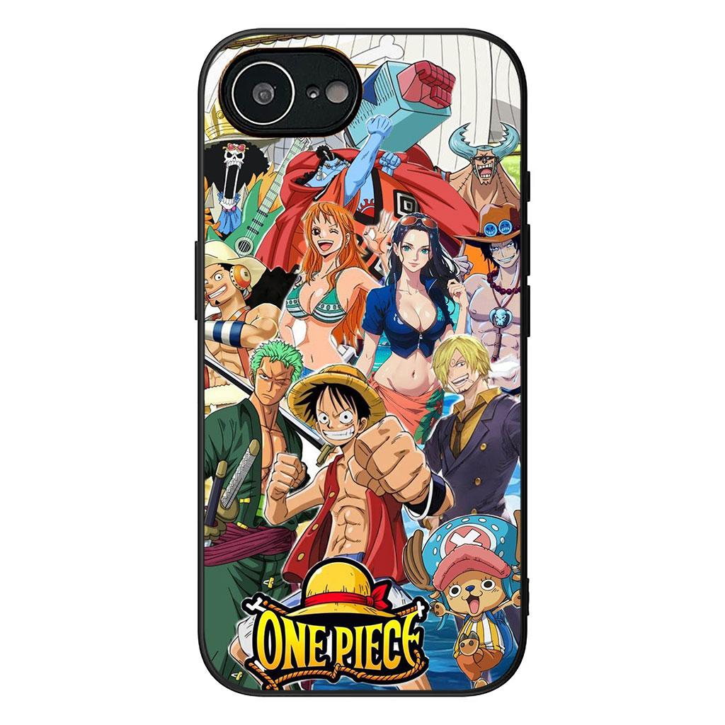 Per Samsung Galaxy A36 A17 A26 A07 A35 A54 A53 A13 A33 A34 S8 S9 S20 S21 FE S10 Plus Custodia Zoro Luffy One Tony Chopper Piece