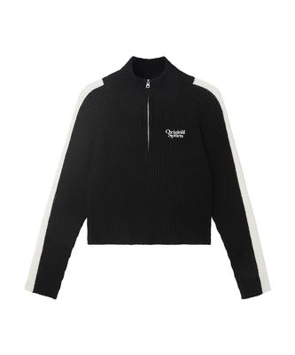 PRO-SPECS W Half Neck Knit Pullover Black