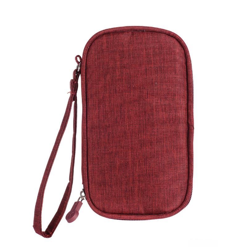 Multifunctional Shockproof Mobile Accessories Bag: Phone, Power Bank, and Cable Storage