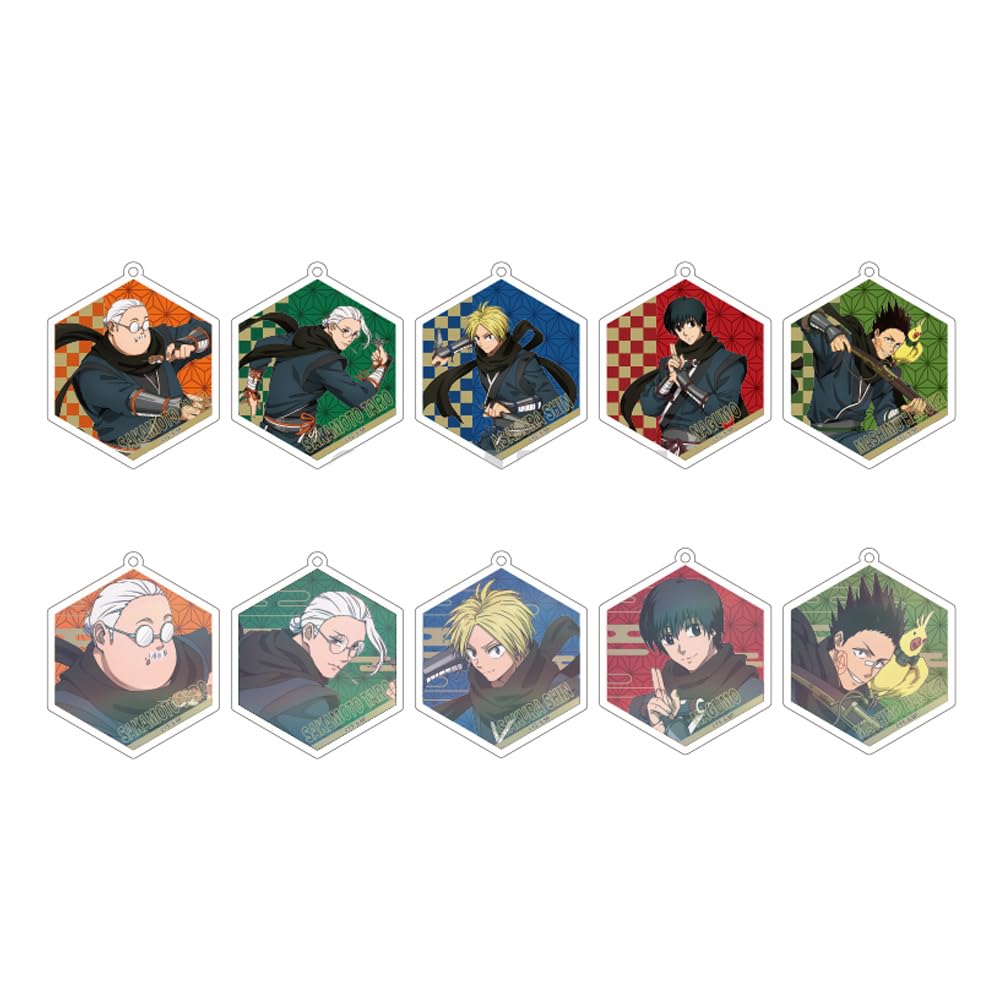 

SAKAMOTO DAYS Shinobi ver. Acrylic Keychain Collection BOX of 10