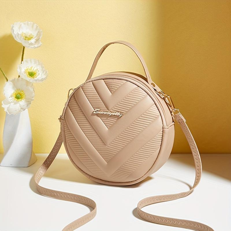 Women s Fashion Woven Mini Handbag Purse, Elegant Structured Crossbody Satchel with Top Handle Crossbody Bag Adjustable Strap