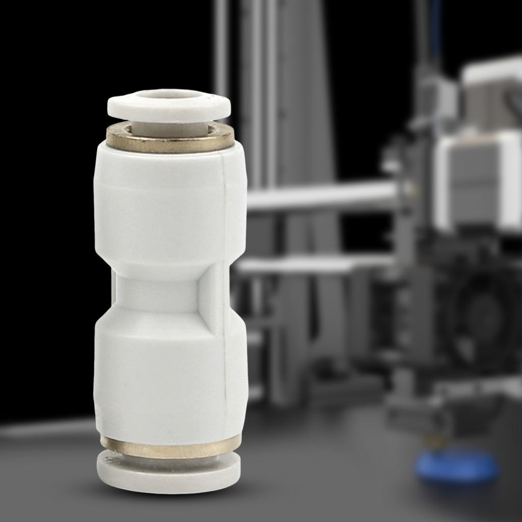 High Temperature Resistant PTFE Feed Tube Connector for 3D Printers Ensures Smooth Filament Supply and Enhanced Printing Precision