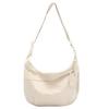 Fashionable and Minimalist Nylon Shoulder Bag High Capacity Women's Crossbody Messenger Leisure Versatile Purses Totes Hobos Bag