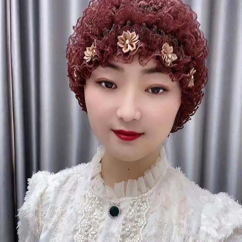 Summer Breathable Lace Turban Cap For Women Hair Cover Hat Head Wraps Bonnet Muslim Hat Headscarf Elastic Full Cover Headwear