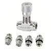 Hydraulic Flowrate Control Valve Fit for STB Series Mini Excavator 0.8 2 Ton 3 8in with M14 Connection Bidirectional