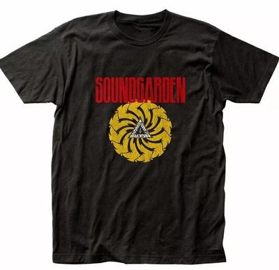 Soundgarden-Ba<wbr/>dmotorfinger T-shirt, Heavy Black Cotton T-shirt, Size S To 5XL Unisex T-Shirt