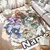 Custom Name Personalized Genshin Impact Print Carpet, Versatile Home Decor Rug, for Playroom, Apartment, Balcony, Entryway, Hallway Gift