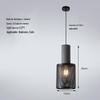 Nordic Wrought Iron Ceiling Light for Hallway, Balcony, Foyer, Corridor, and Walk-In Closet - Modern Minimalist Design