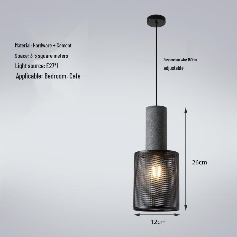 Nordic Wrought Iron Ceiling Light for Hallway, Balcony, Foyer, Corridor, and Walk-In Closet - Modern Minimalist Design