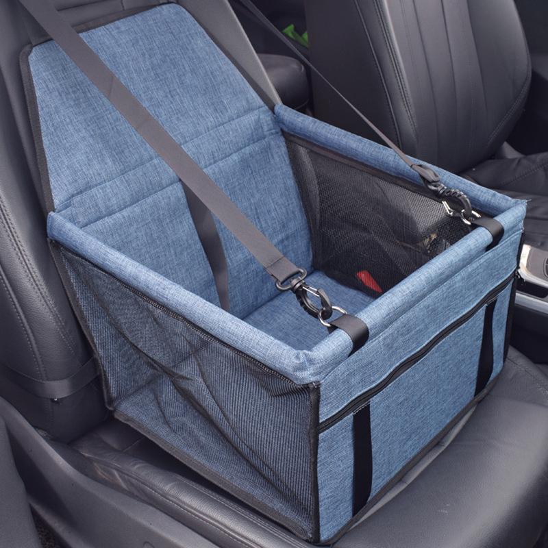 Breathable Waterproof Pet Car Hanging Bag - Double Layer Travel Mat Standard красный