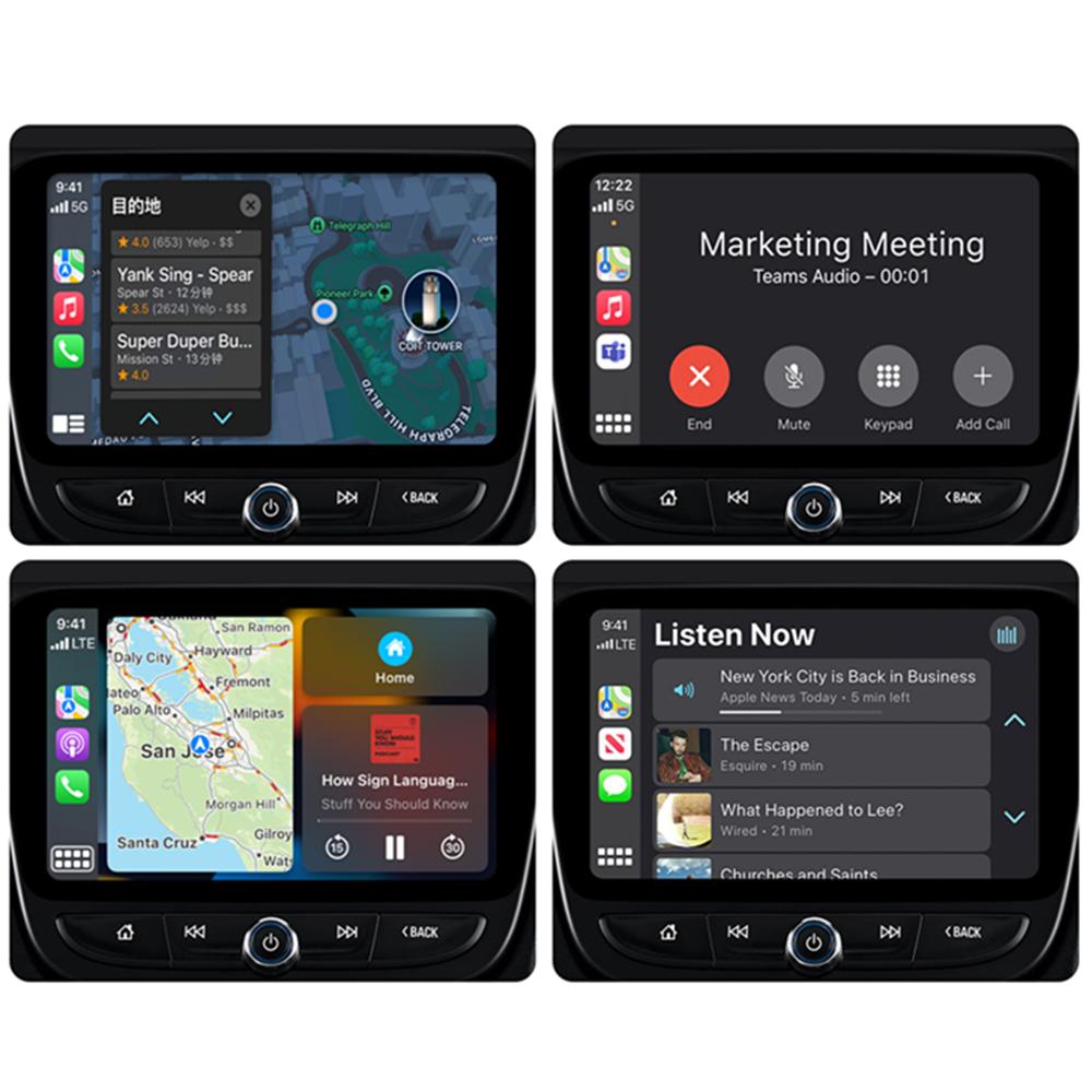 USB Wireless Compatible CarPlay Adapter for Apple iOS Car Auto Navigation Player