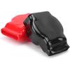 Battery Terminal Covers, 1Pair Universal Car Battery Post Cover Positive Negative Top Post Wire Connector for Car Motorcycle Truck