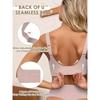Seamless Naked Feeling, Comfortable Fixed Cup Underwear for Women Anti-sagging Breast-retracting No-wire Bra