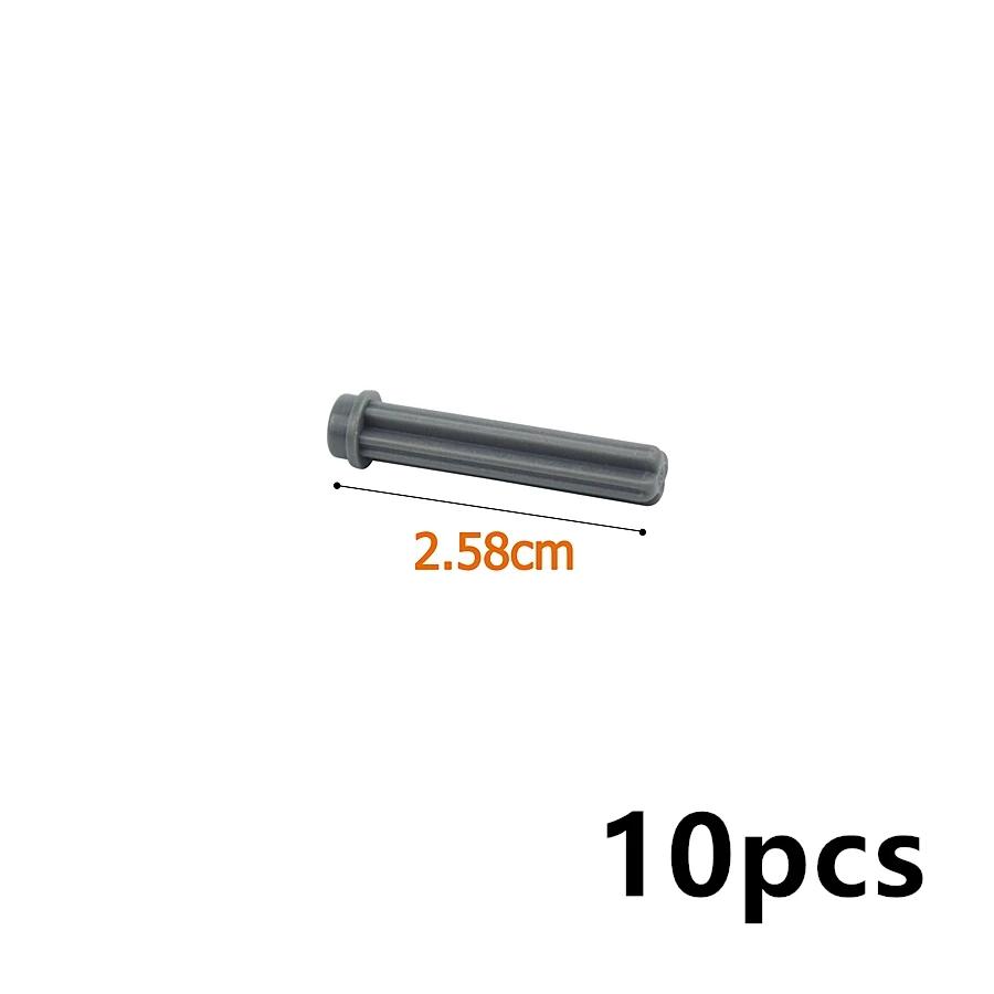 MOC Technical Cross Axle Bulk Bricks Shaft Axle Assembles Particles Building Blocks Toy Compatible 6587 24316 15462 3737 3706