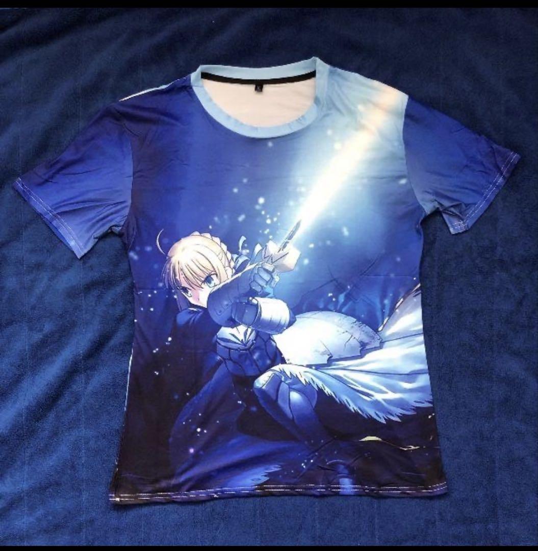 

[USED] Fate stay night Saber T-shirt XL