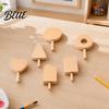 Painting Supplies Unfinished Wood Popsicle Summer Ice Cream Shaped Wooden Holiday Decoration Crafts