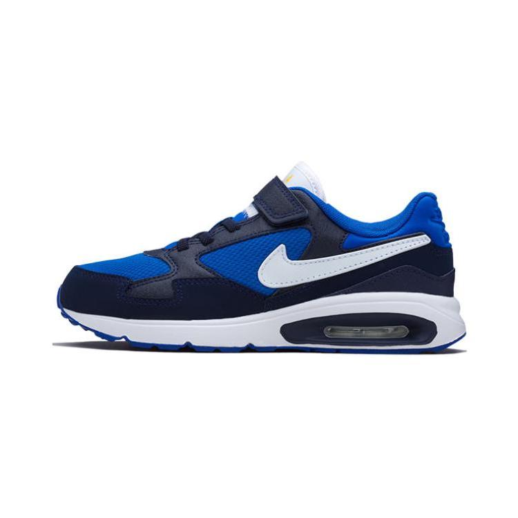 

Nike Air Max ST Шнуровка Детская Повседневная Обувь Детские Кроссовки Синий Черный Серый 654290-400 28