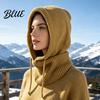 Full Coverage Headgear for Outdoor Sports Winter Balaclava Hat Men And Women Windproof Fashionable Knit Hood Autumn Knitted Hooded Neckerchief,