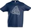 Cornes d'Odin Ornements Garçons enfants T-shirt Garçons Valhalla Thor Odin Vikings Vikings Cornes de Vikings