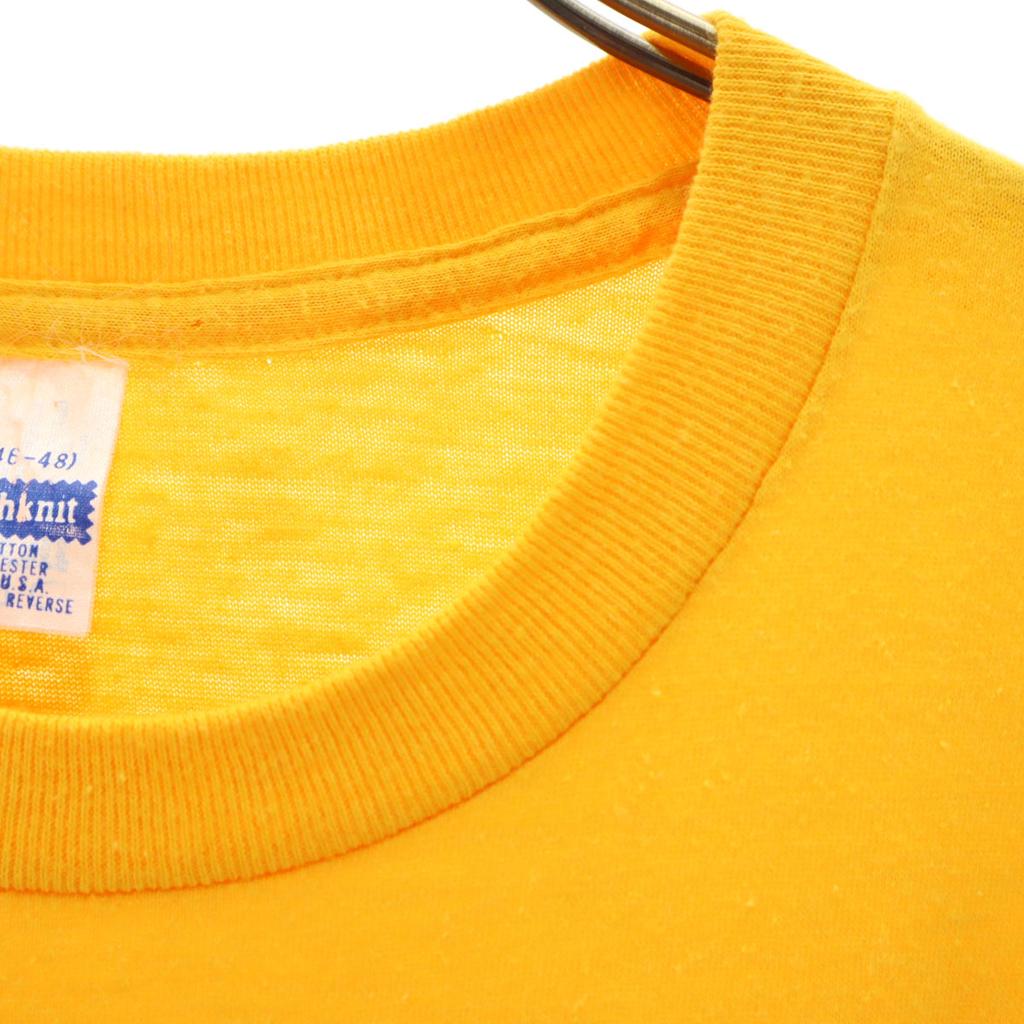 Healthknit 80s Made In USA Vintage Dragon Print Short Sleeve T-shirt Men's Used