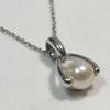 Used [Free Shipping] TASAKI/Tasaki Pearl/Tasaki Pearl/Necklace/Pendant/Silver/925/Pearl/Accessories/Used Item